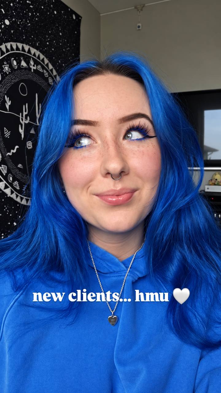 Billie, the nail artist behind Nails by Bils