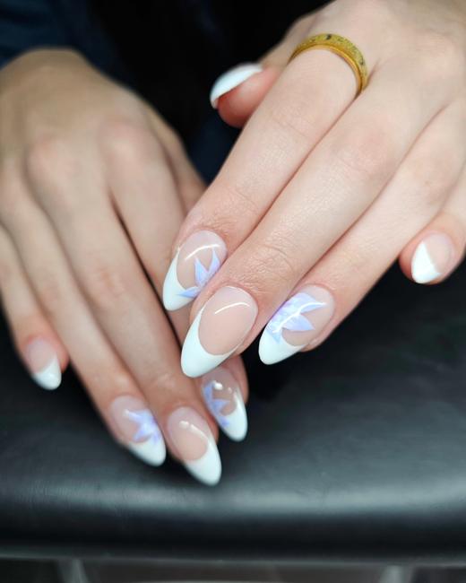 Custom gel nail art by Nails by Bils